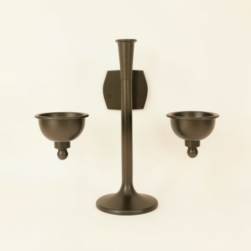 3 Piece Metal Wall Sconce Holder Set (synthetic illustration; no displayed measurements)