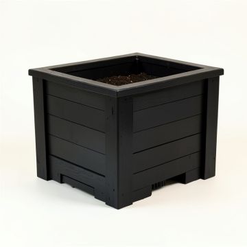 Harbor Brook Closed Garden Compost Bin - Black (synthetic illustration; no displayed measurements)