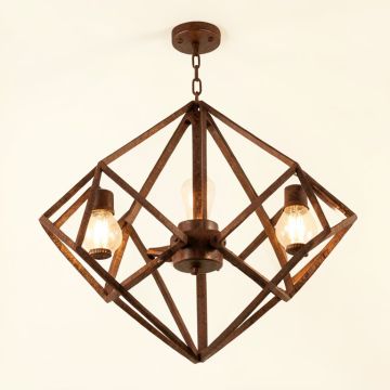 Parisa Unique Statement Geometric Chandelier (synthetic illustration; no displayed measurements)