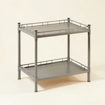 Rowan Arc Empty Countertop Canister Rack - Gray (synthetic illustration; no displayed measurements)