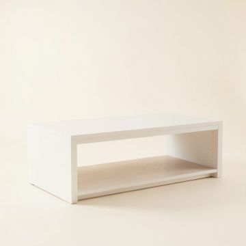 Birch Brook Coffee Table - White (synthetic illustration; no displayed measurements)