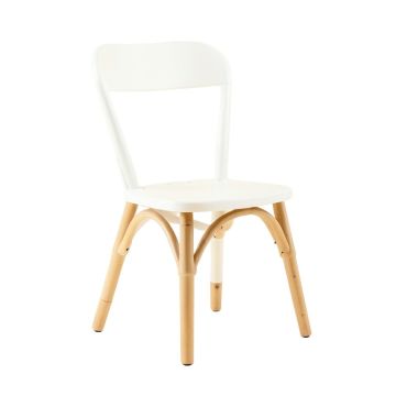 Linden Edge Dining Chair - White