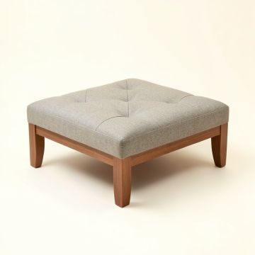 Granvill Upholstered Tufted Ottoman (synthetic illustration; no displayed measurements)
