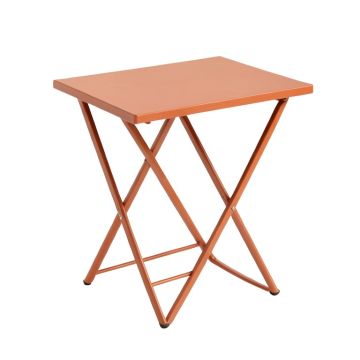Laurel Crossing Compact Balcony Table - Terracotta