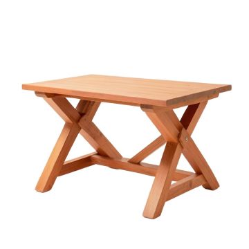 Reed Bend Patio Table - Terracotta (synthetic illustration; no displayed measurements)