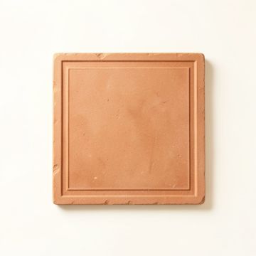 Ash Bridge Uninstalled Square Decorative Tile - Terracotta (synthetic illustration; no displayed measurements)