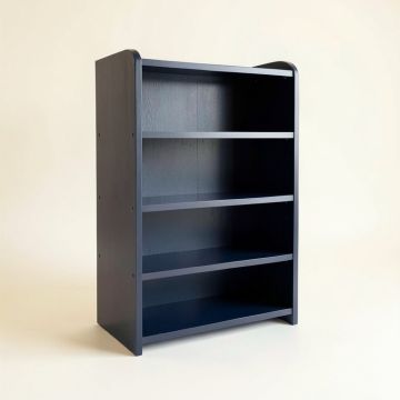 Fern Fold Desktop Shelving Unit - Navy (synthetic illustration; no displayed measurements)