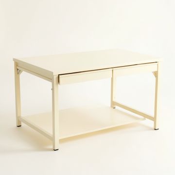 Vale Bluff Empty Workshop Workbench - Cream (synthetic illustration; no displayed measurements)