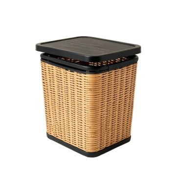 Dawn Bridge Laundry Hamper - Black