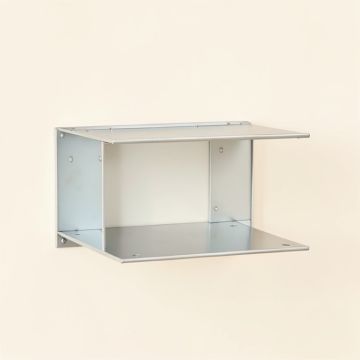 Emeli 12 '' W X 25 '' H X 5 '' D Wall Mounted Bathroom Shelves (synthetic illustration; no displayed measurements)