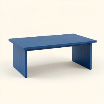 Maple Bend Desktop Monitor Riser - Blue (synthetic illustration; no displayed measurements)