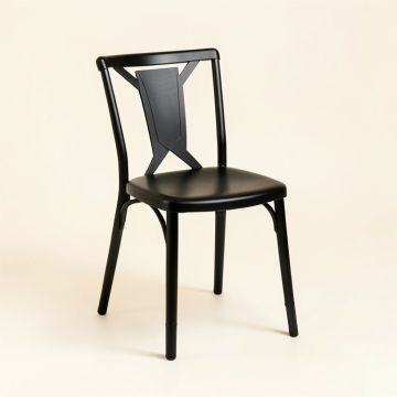 Elm Field Dining Chair - Black (synthetic illustration; no displayed measurements)