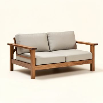 Noor 74 '' Wide Patio Sofa With Cushions (synthetic illustration; no displayed measurements)