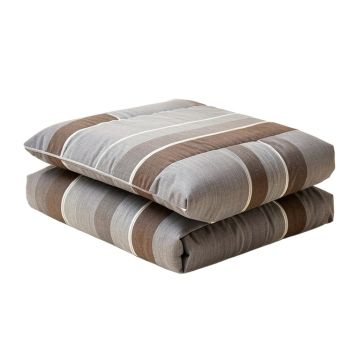 Malad Striped Print Comforter Set