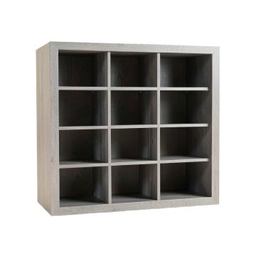 Hill Branch Empty Mug-Storage Cabinet Insert - Gray