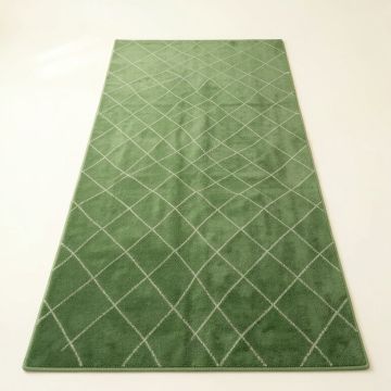 Wren Bridge Rectangular Area Rug - Green (synthetic illustration; no displayed measurements)