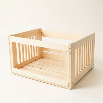 Spruce Dale Empty Furniture-Style Pet Crate - Ivory (synthetic illustration; no displayed measurements)
