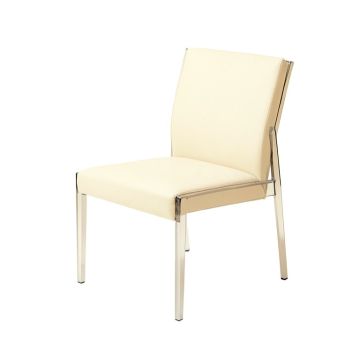 Keid Side Chair In Clear (synthetic illustration; no displayed measurements)