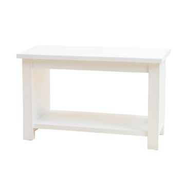 Field Bend Empty Workshop Workbench - White