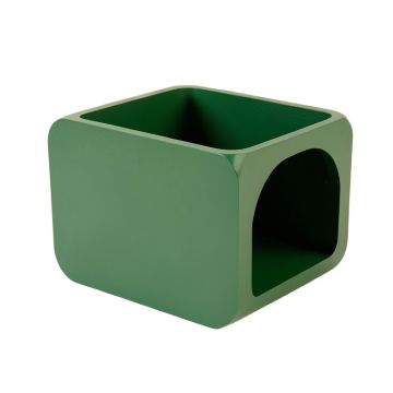 Moss Dell Empty Furniture-Style Litter Enclosure - Green