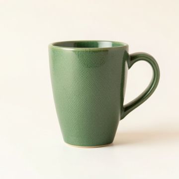 Olive Brook Ceramic Mug - Green (synthetic illustration; no displayed measurements)