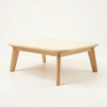 Dawn Bridge Coffee Table - Cream (synthetic illustration; no displayed measurements)