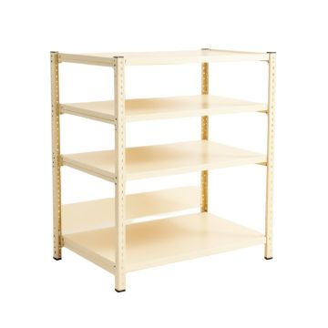 Elm Bridge Desktop Shelving Unit - Ivory