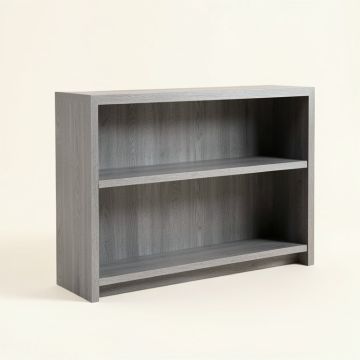 Bookcase Headboard (synthetic illustration; no displayed measurements)