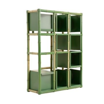 Olive Bend Empty Vertical Garden Frame - Green