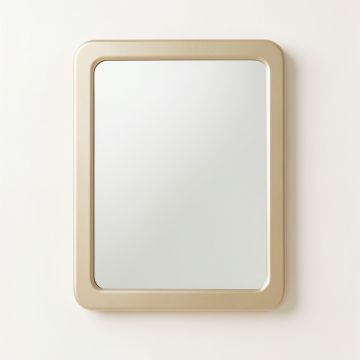 Holly Canyon Framed Wall Mirror - Beige (synthetic illustration; no displayed measurements)