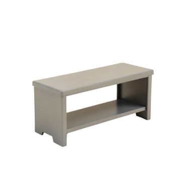 Pine Canyon Narrow Outdoor Storage Bench - Gray