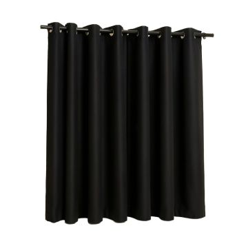Dylber Solid Blackout Thermal Grommet Curtain Panels