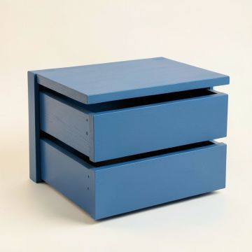 Birch Falls Under-Desk Drawer Unit - Blue (synthetic illustration; no displayed measurements)