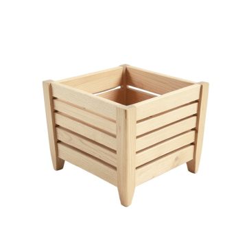 Alder Branch Empty Raised Planter - Beige (synthetic illustration; no displayed measurements)