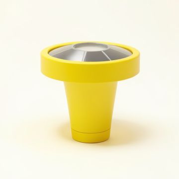 Yellow Solar Powerd Integrated Led Pathway Light (synthetic illustration; no displayed measurements)