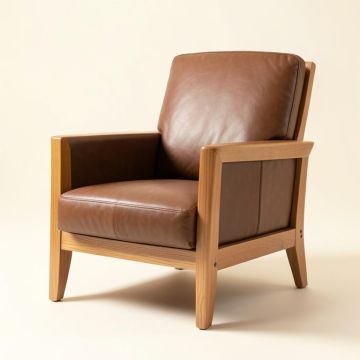 Macaire 45 '' Wide Club Chair (synthetic illustration; no displayed measurements)