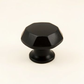 Hazel Crossing Cabinet Knob Without Packaging - Black (synthetic illustration; no displayed measurements)