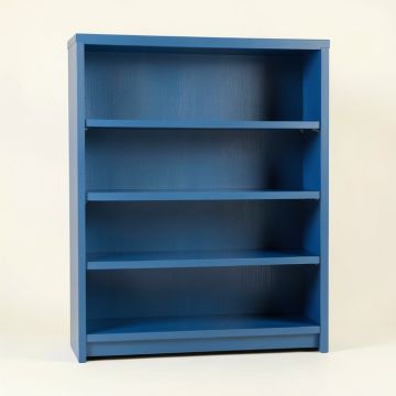 Heath Dell Freestanding Bookcase - Blue (synthetic illustration; no displayed measurements)