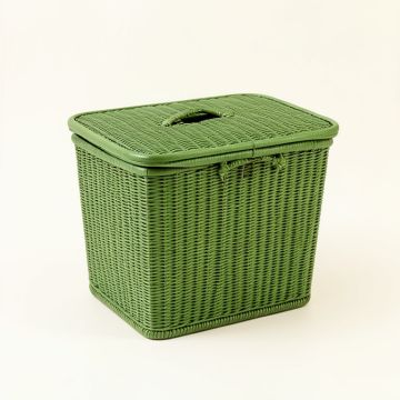 Olive Canyon Laundry Hamper - Green (synthetic illustration; no displayed measurements)