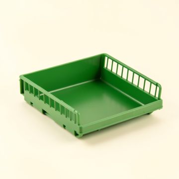 Cliff Falls Empty Under-Desk Cable Tray - Green (synthetic illustration; no displayed measurements)