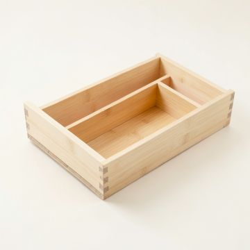 Moss Bluff Empty Pantry Drawer Organizer Insert - Ivory (synthetic illustration; no displayed measurements)