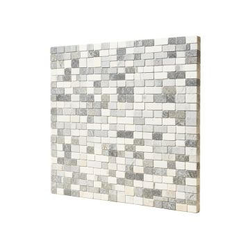 Luxe Core 10 '' X 10 '' Stone Composite Peel & Stick Mosaic Tile