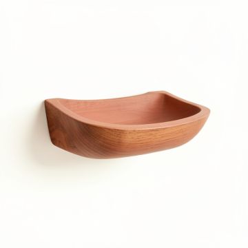 River Bridge Wall-Mounted Cat Perch - Terracotta (synthetic illustration; no displayed measurements)