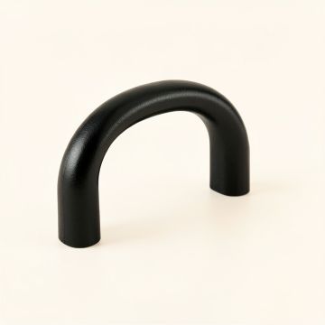 Moss Bend Cabinet Handle Without Packaging - Black (synthetic illustration; no displayed measurements)