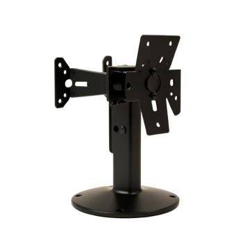Black Multi Screen Desktop Mount Holds Up To 14.3 Lbs