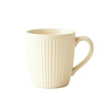 Glen Bend Ceramic Mug - Ivory