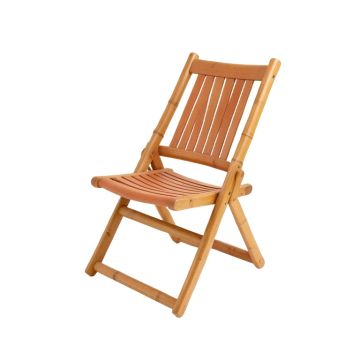 Field Bluff Folding Outdoor Chair - Terracotta
