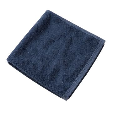 Olive Edge Bath Towel - Navy
