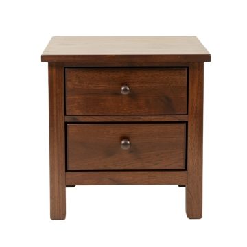 1 - Drawer Solid Wood Nightstand In Espresso