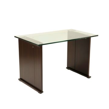 Jerome Glass Top Desk (synthetic illustration; no displayed measurements)